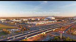 Glendale AZ Drone Hyperlapse – Cardinals Stadium & Loop 101 | Ballard Aerial