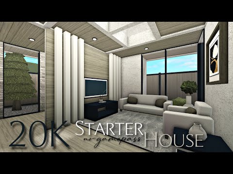 BLOXBURG: 20K STARTER HOUSE | NO-GAMEPASS