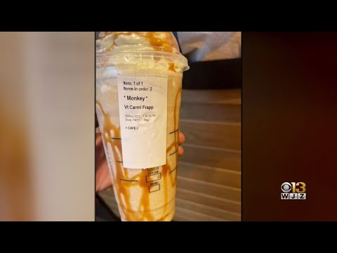 Maryland Starbucks employee suspended after "Monkey" made name on Black woman's cup