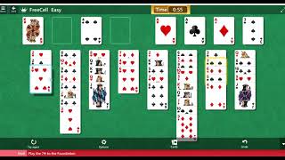 FreeCell-Easy II, Card Challenge I Episode-9 || Microsoft Solitaire Collection|Star Club