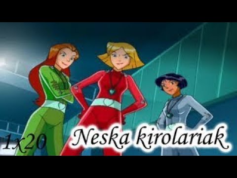 Berebiziko Espioiak Totally Spies! 1x20 Neska kirolariak Basque Euskarian