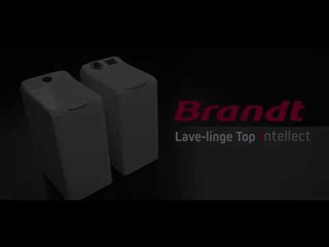 Découvrez le design des nouveaux Lave linge Top Intellect Brandt
