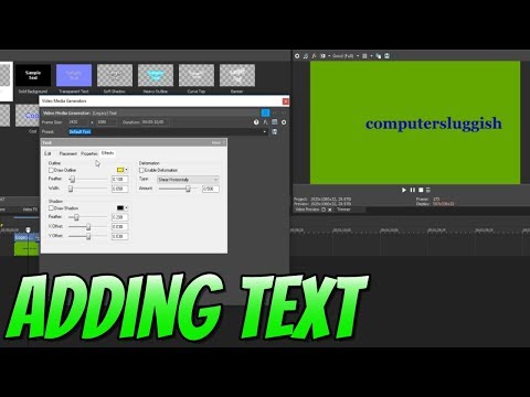 how-to-add-text-to-your-videos-in-vegas-pro-16-tutorial