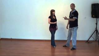 Lindy Hop Beginner Lesson 1 吉特巴舞教學 英文字幕