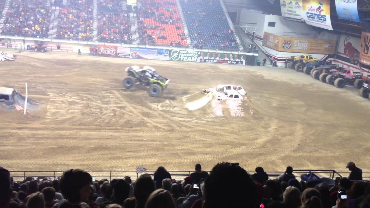 Monster Jam ,Pocatello ,Idaho , Nitro Menace YouTube