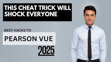HOW TO CHEAT PEARSON VUE 2025! BEST TIPS AND TRICKS 2025