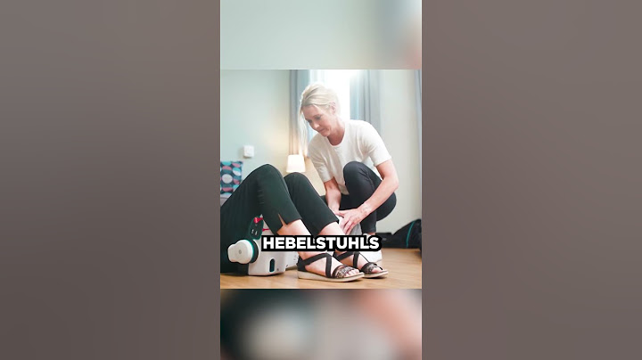 Dieses Gerät hilft beeinträchtigten Menschen, wieder aufzustehen