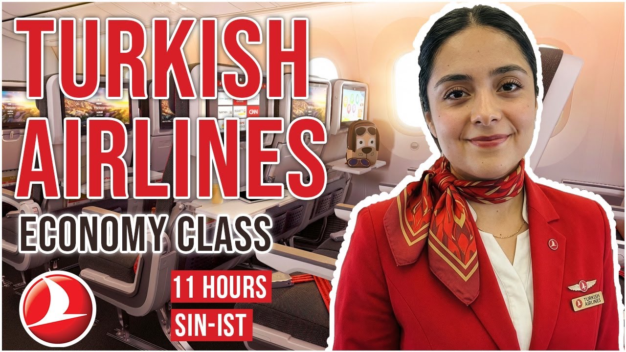 Полеты эконом-классом Turkish Airlines в 2025 году (полный обзор) СИНГАПУР-СТАМБУЛ