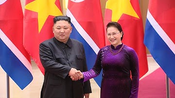 Chủ tịch Quốc hội Nguyễn Thị Kim Ngân hội kiến với Chủ tịch Triều Tiên Kim Jong-un