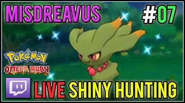[Live] Shiny Misdreavus at 153 DexNav Chain | Live Shiny Hunt #07 | Pokemon Omega Ruby