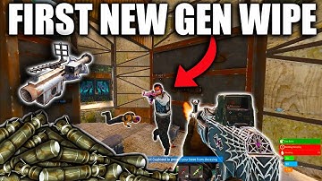 My First New Gen Wipe - Rust Console Edition