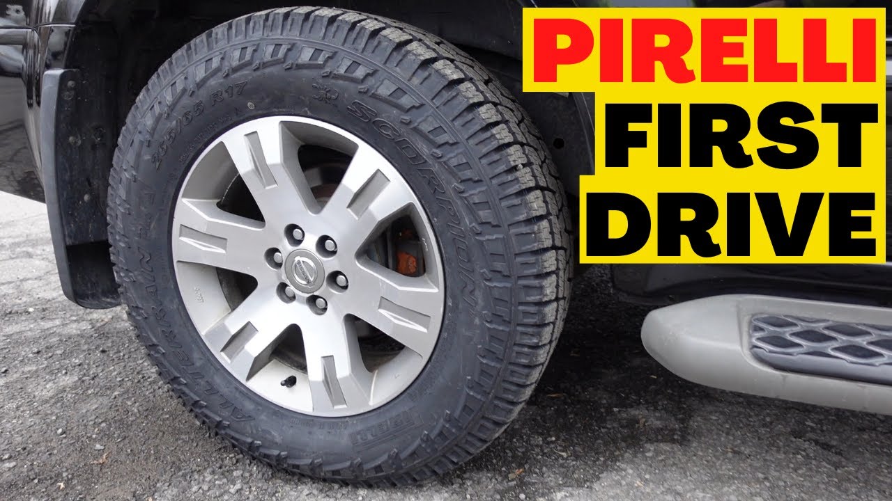 Pirelli Scorpion All Terrain Plus - Initial Drive - YouTube