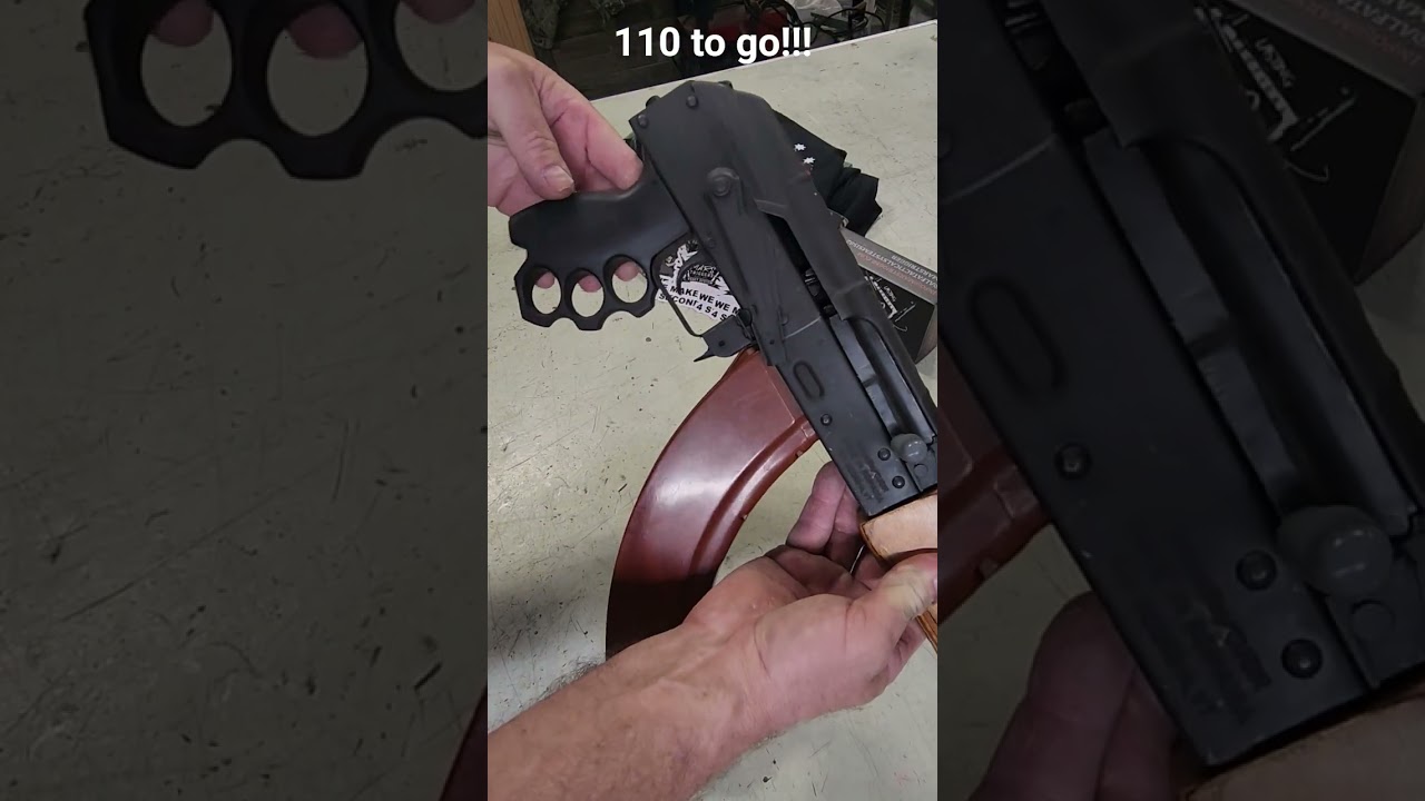 Micro & Mini Draco's ~ AK Knuckle Duster Tactical Grip 😎