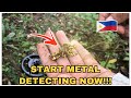 Philippines is rich in gold nuggets  metal detecting  part 1