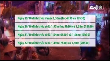 VTC14_Triều cường vượt báo động 3