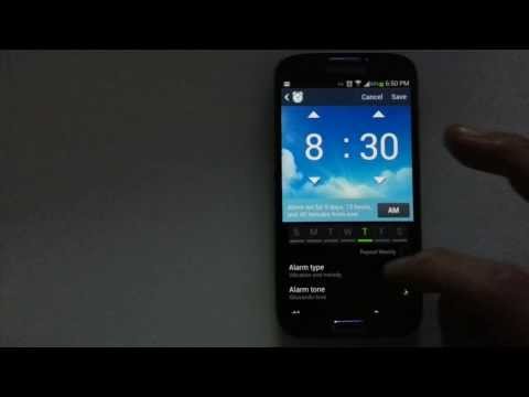 Android Phones: How to Set Alarm with Music or Personal Audio/Recording