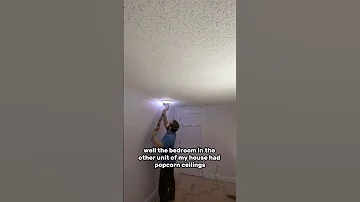 Removing popcorn ceilings