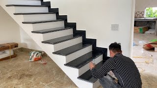 technology and technical construction stairs stone granite