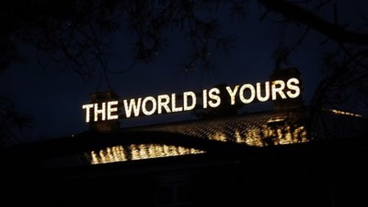 This is may is world. The World is yours фото. The World is yours цитата. The World is yours дирижабль. The World is yours кафе.