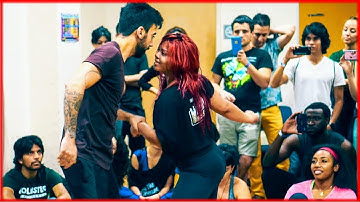 Thayná Trovick & Léo Chaffe - Zouk Dance Demonstration at the 2017 New York City Zouk Festival