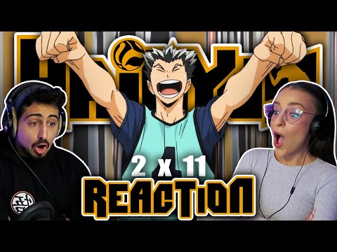 BOKUTO IS A WEAPON! 🏐 Haikyuu!! Season 2 Episode 11 REACTION! | 2x11 "Up Above"