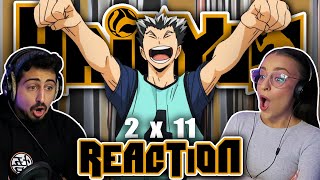 BOKUTO IS A WEAPON! 🏐 Haikyuu!! Season 2 Episode 11 REACTION! | 2x11 'Up Above'