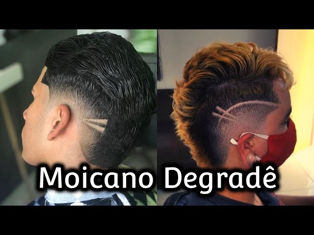💈✂CORTES DE CABELO MASCULINO MOICANO DEGRADE 2021 - corte de cabelo moicano  degradê 2021 