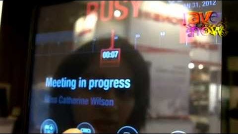 ISE2012: Arrive Shows Room Scheduling System