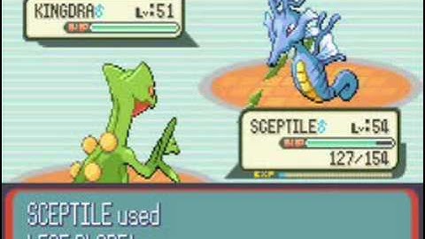 Pokemon Ruby Destiny - Battle vs Elite Four Leonardo