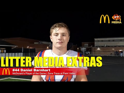 Litter Media Extras - McDonald's Player of the Game: Zane Trace's Daniel  Barnhart