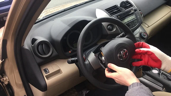 How to remove  replace air bag on Toyota RAV4