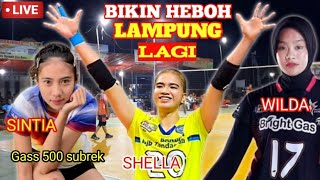 PEMAIN VOLI TIMNAS TARKAM DIDESA - SHELLA, SINTIA, WILDA, VIVI - Abi putra CUP - Lampung Timur