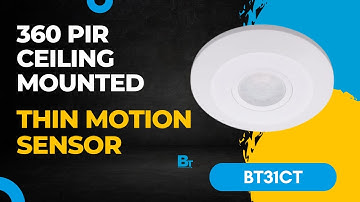 BT31CT thin PIR motion sensor light