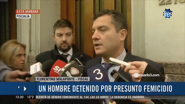 Hombre detenido sospechoso de femicidio