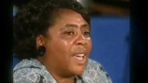 Fannie Lou Hamer's 1964 Testimony