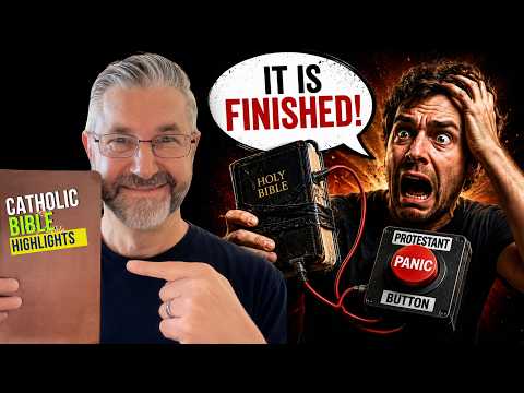 "It Is FInished!" Refuting Another Protestant "Panic Button' Verse!
