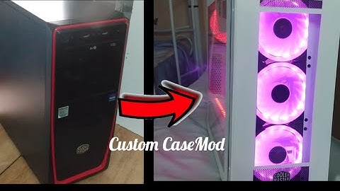DIY COMPUTER CASE/ MODDING PC White 2.0  / Моддинг кейса 2021