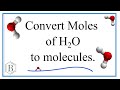 Mole and Molecule Conversions