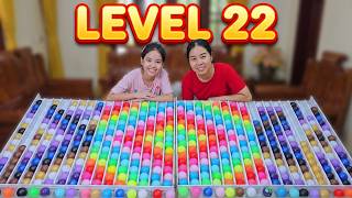 Color Ball Sorting Fun | Relaxing Puzzle Game & Great ASMR Experience ☆ level 22 screenshot 3