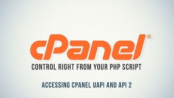 Control cPanel with PHP : Accessing cPanel UAPI and API 2 - Part 3