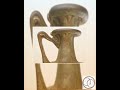 Roman Green Glass Squarish Bottle