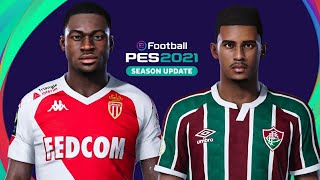 PES 2021 - TODAS FACES DLC 7.0/NEW FACES DLC 7.0 (data pack 7.0 pes 2021/dlc 7.0 pes 2021)