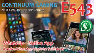 WhatsUp – Native App for WhatsApp on Sailfish OS (Continuum Gaming E543) screenshot 3