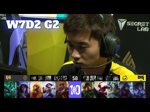 GG vs DIG | Week 7 Day 2 S12 LCS Spring 2022 | Golden Guardians vs Dignitas W7D2 Full Game