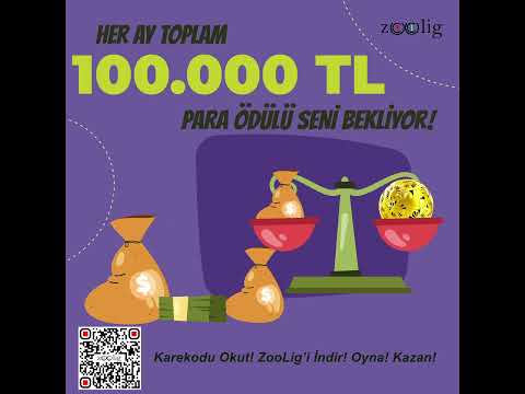 "DÜNYANIN PARA ve YEMEK KAZANDIRAN İLK ve TEK MOBİL OYUNU" #zoolig #bedava #para #kazan #oyun #fun