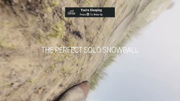 The Perfect Solo Snowball (6k Hour Legit) RUST CONSOLE