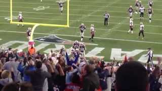 Tom Brady's game winning touchdown pass to Kembrell Thompkins vs Saints 10\/13