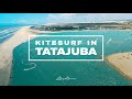 Kitesurf in tatajuba  brazil  crazy drive on the dunes