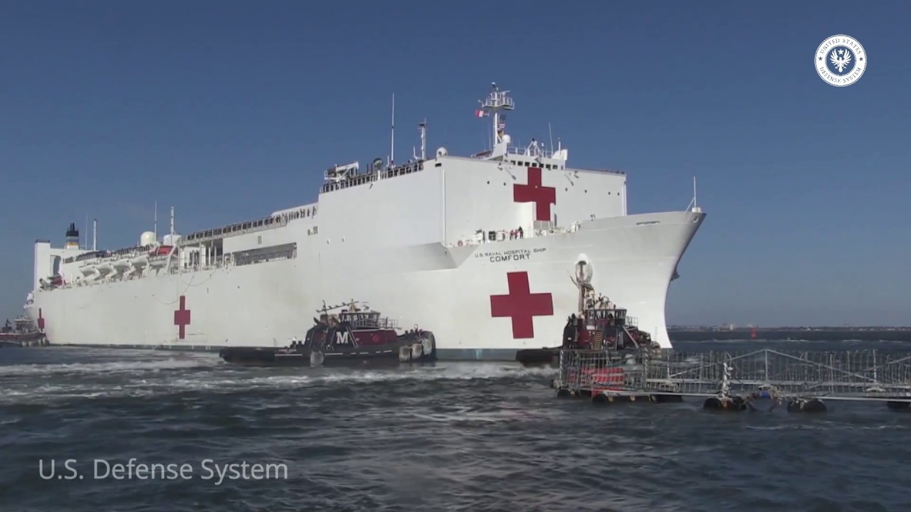 This is One of Two Hospital Ships in the Mercy-Class Maintained by the U.S. Navy