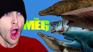 The 10 GIANT Creatures in THE MEG! (Reaction)